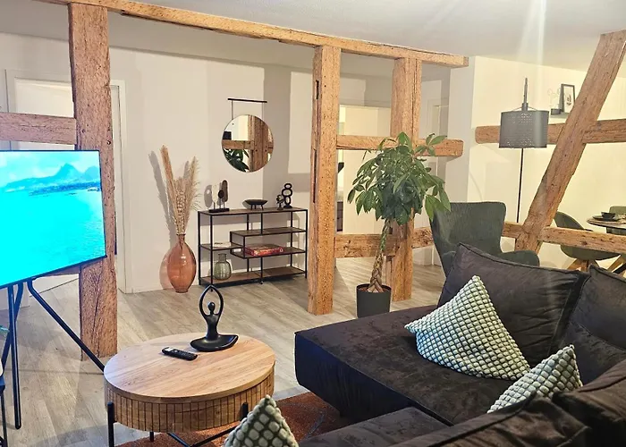 Design-Apartment II Boxspring I Nespresso I Balkon I Basel 10 Km I Tiefgarage